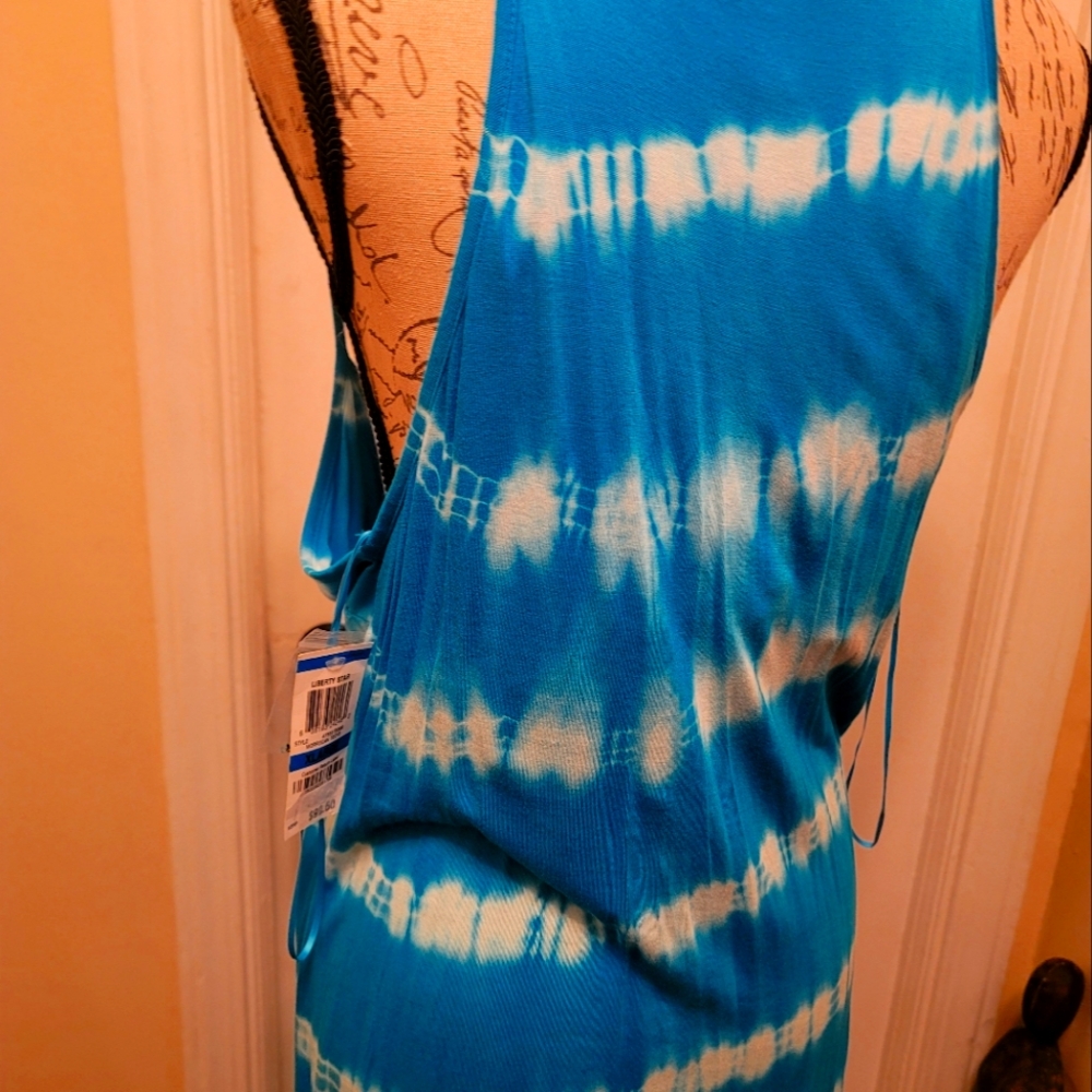 Inc tye dye embellished dress XL